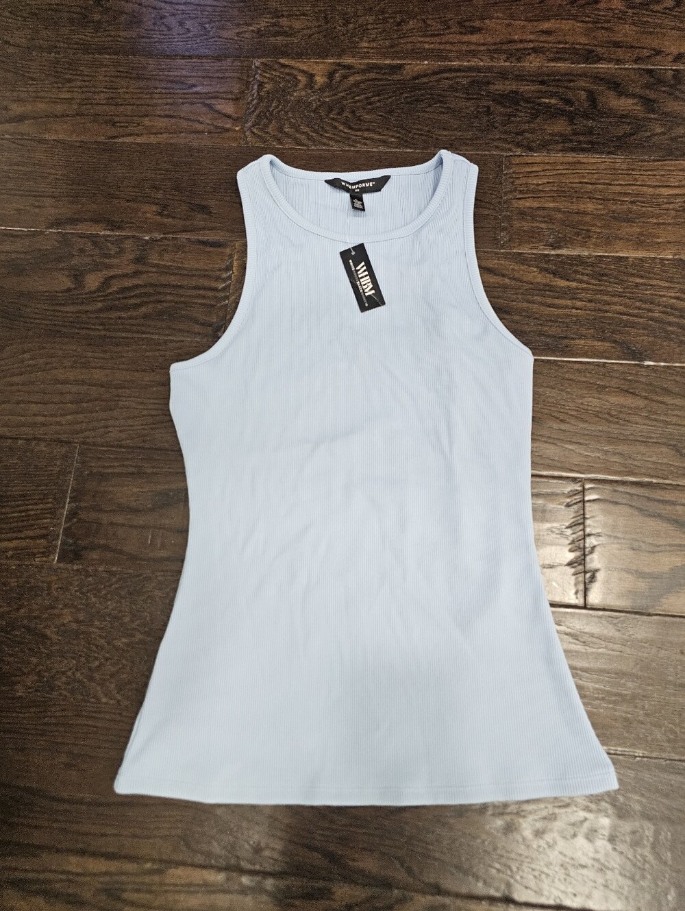 White House Black Market Forme Ribbed Top, Sleeveless, New With Tags, Size L,
